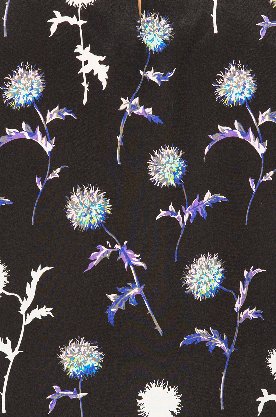 kenzo dandelion short sleeve top – 黑色 | fwrd
