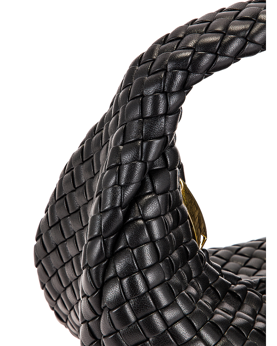 bottega veneta hobo 包袋 – black & gold | fwrd