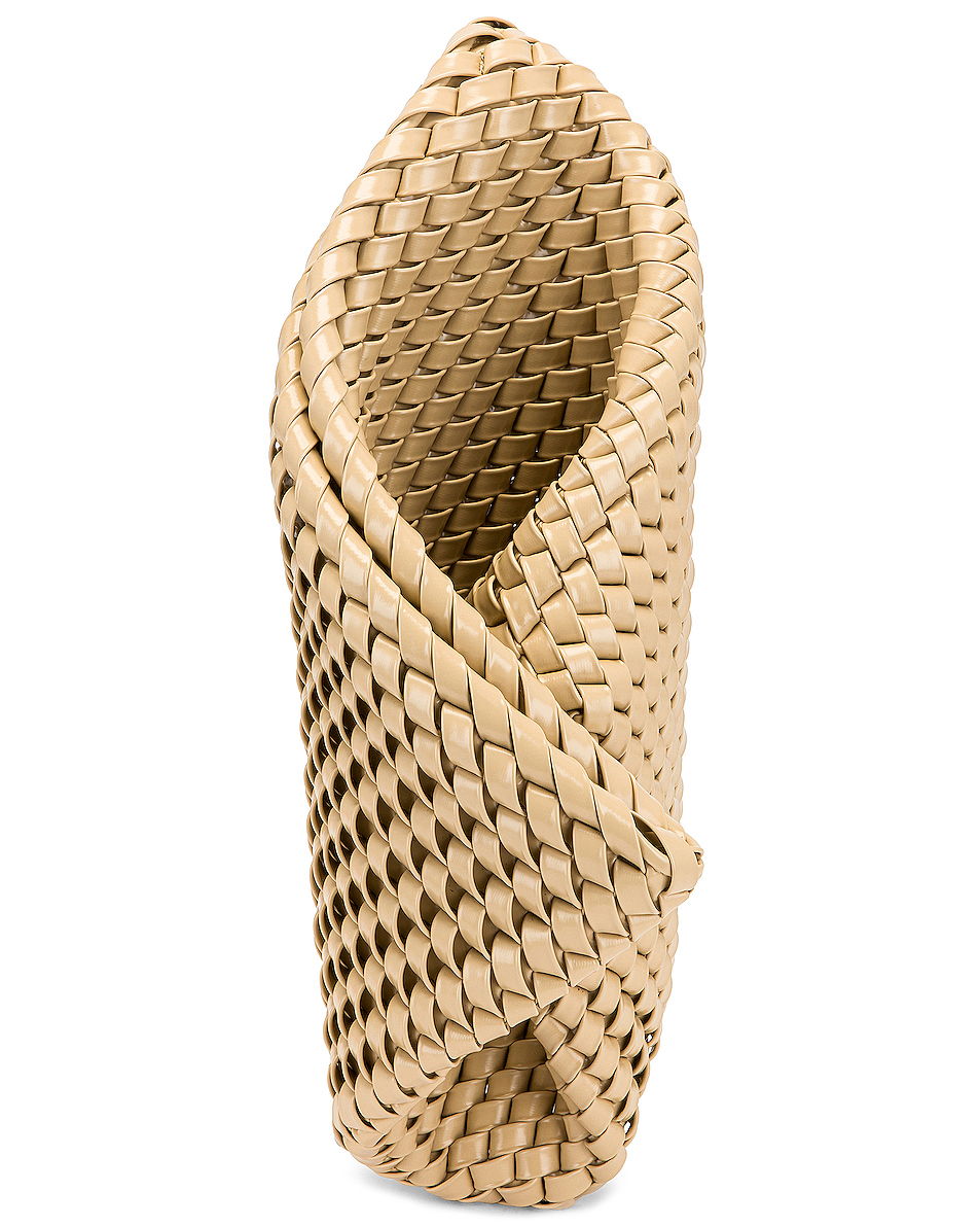 image 1 of bottega veneta slanted clutch in porridge &