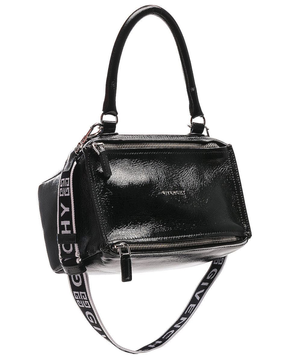 image 1 of givenchy 4g strap small pandora in black