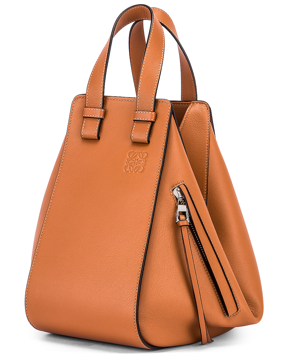 image 4 of loewe hammock small bag in tan