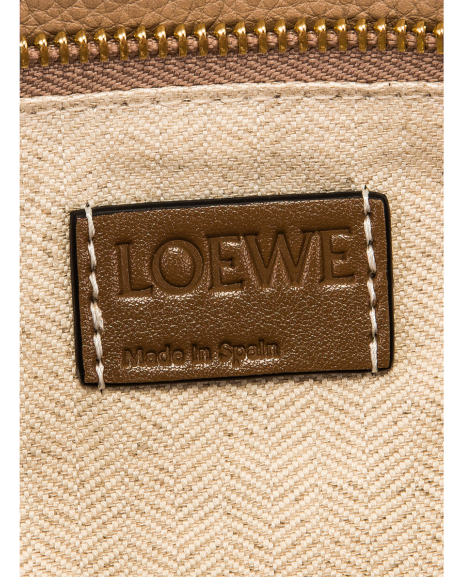 image 7 of loewe puzzle small bag in sand & mink color