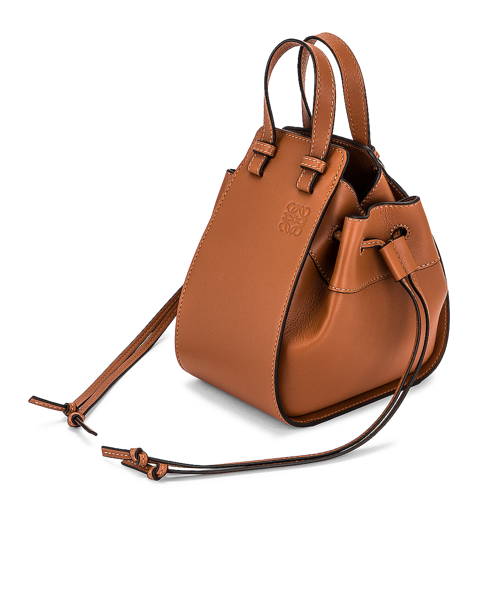 image 4 of loewe hammock mini bag in tan