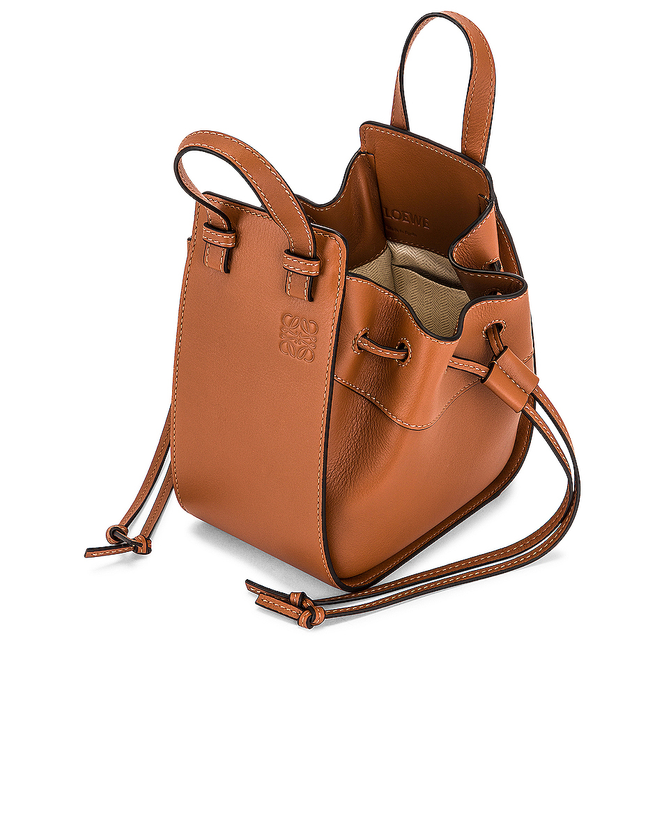image 5 of loewe hammock mini bag in tan