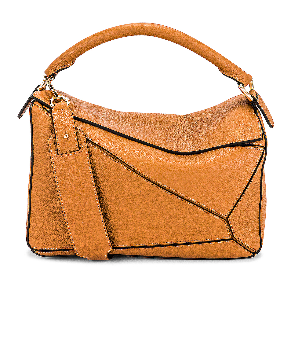 image 1 of loewe puzzle bag in light caramel