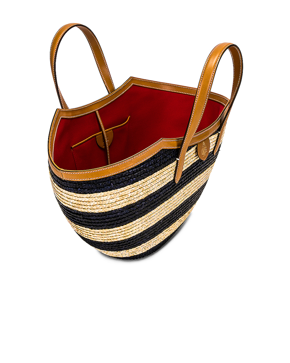 Madeline Straw Basket Bag展示图