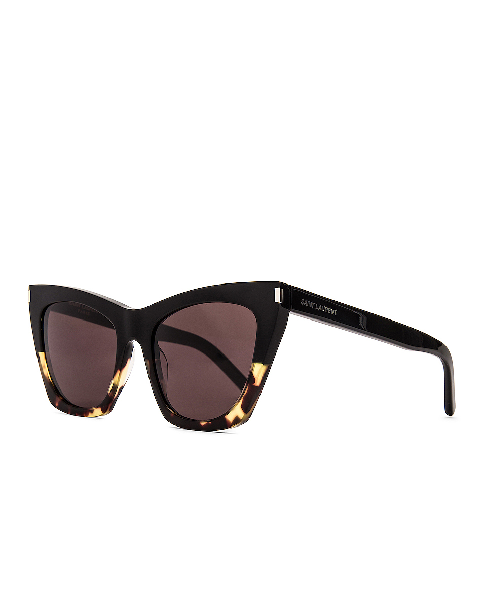 image 2 of saint laurent kate cat eye sunglasses