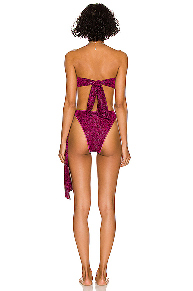 Lumiere Knotted Two Piece Bikini展示图