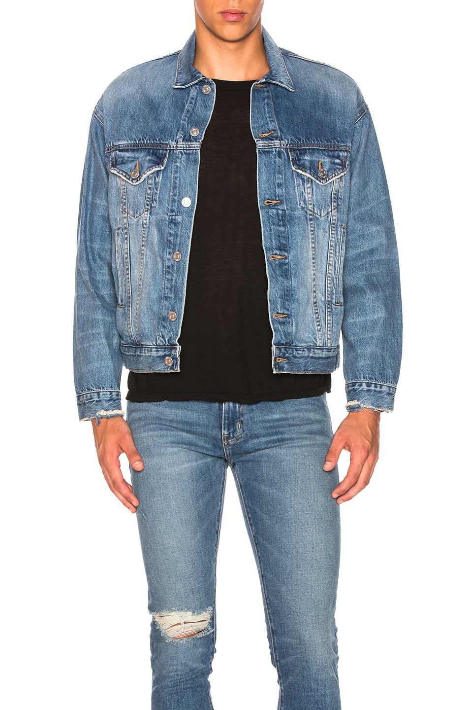 made in los angeles jean jacket