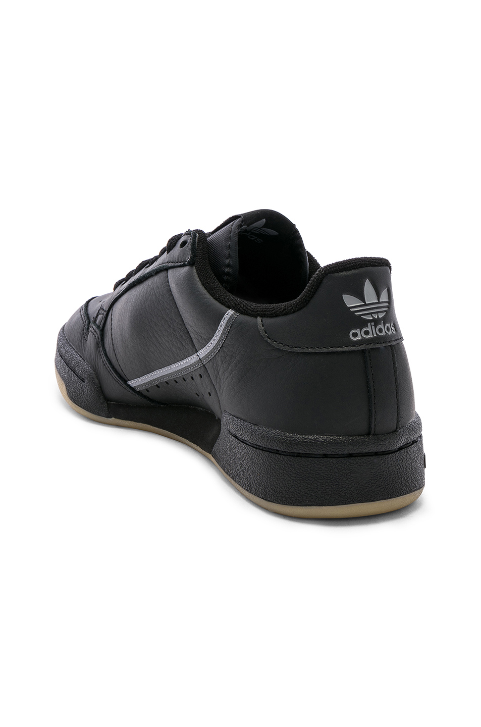 image 3 of adidas originals continental 80 in cblack & grethr &