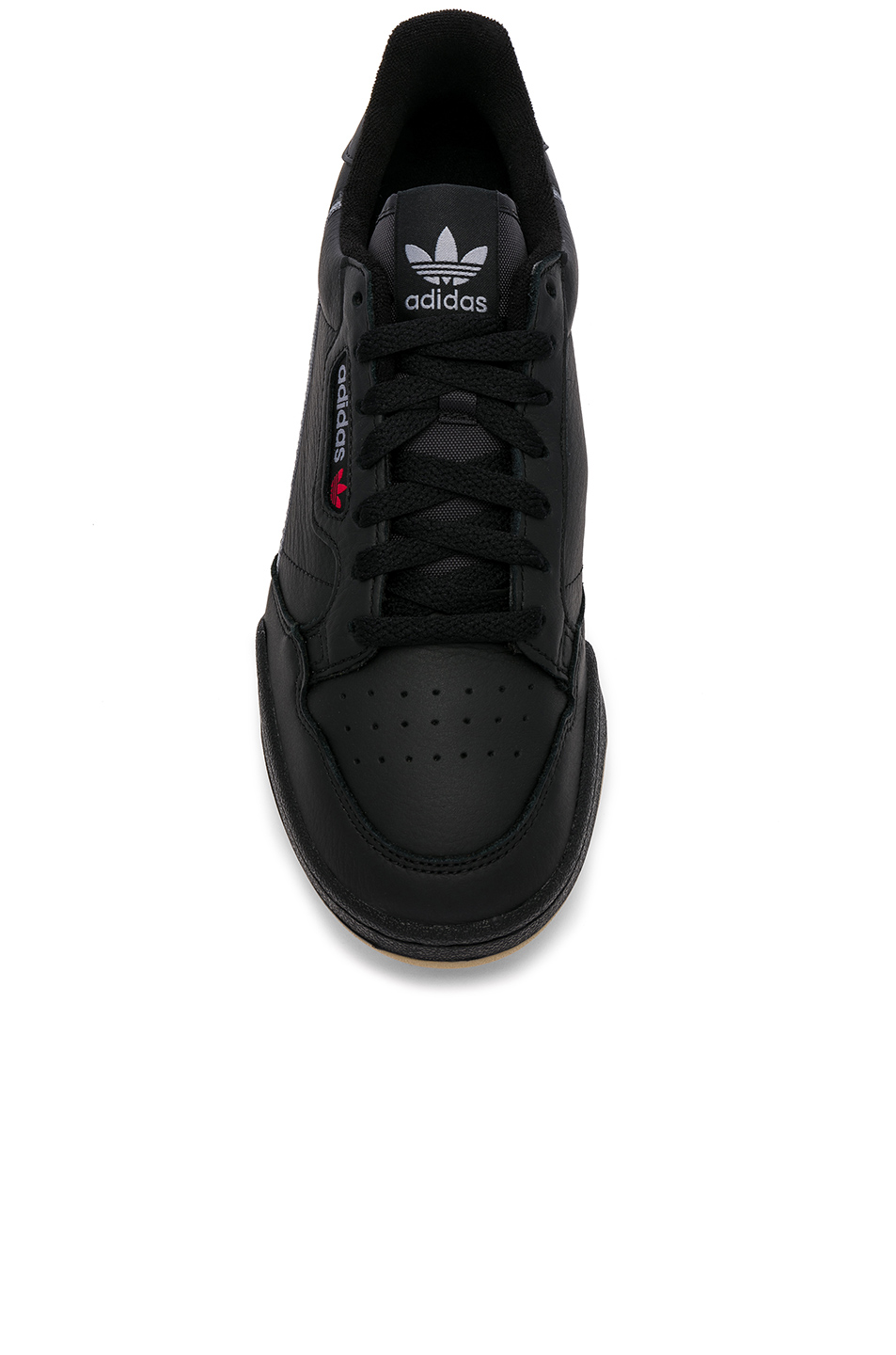 image 4 of adidas originals continental 80 in cblack & grethr &