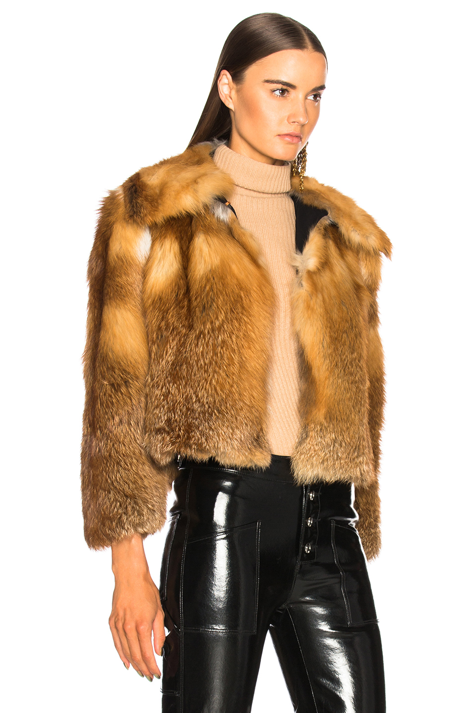 lex fur coat – 黄狐狸皮 | fwrd