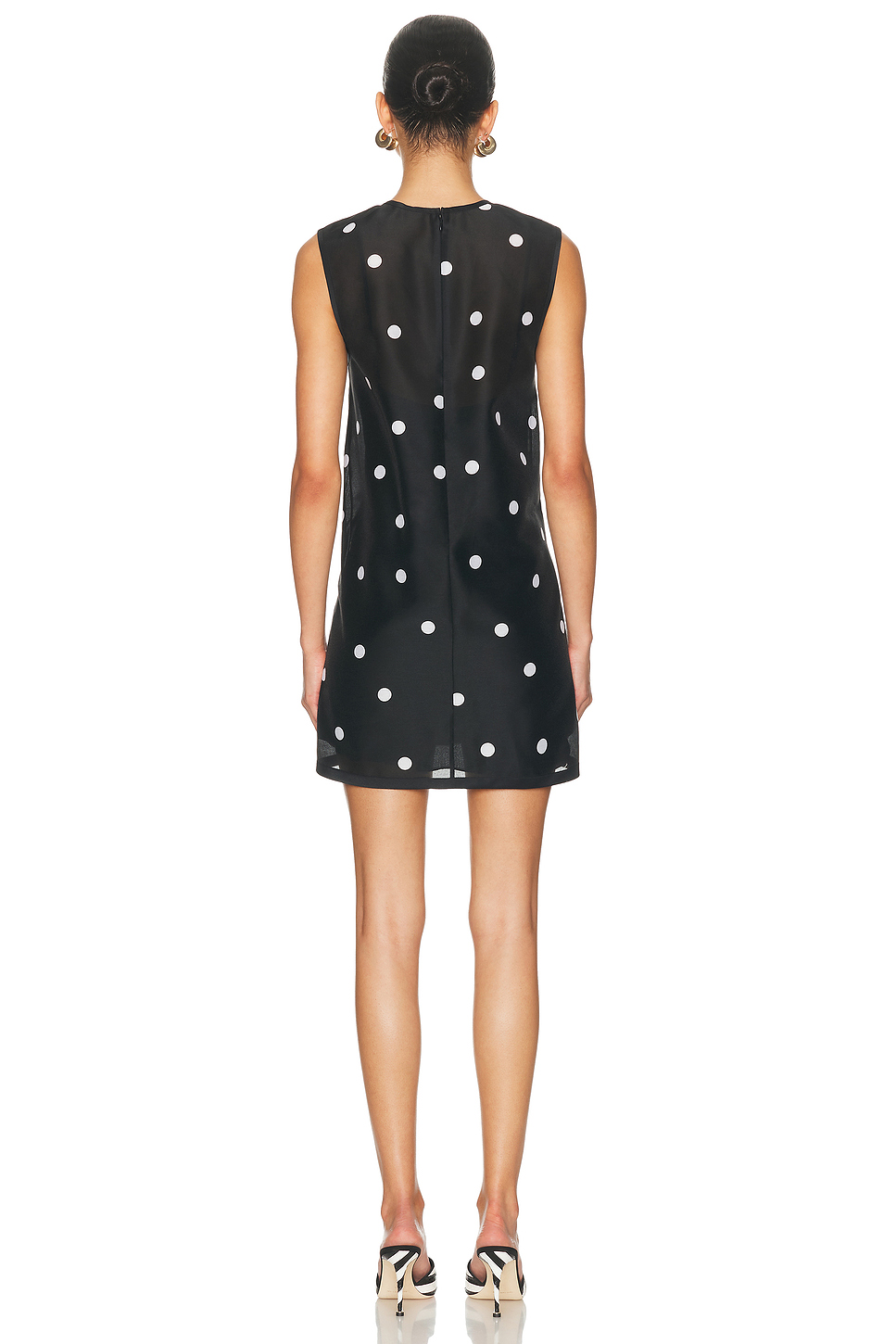 Organza Cocktail Mini Dress