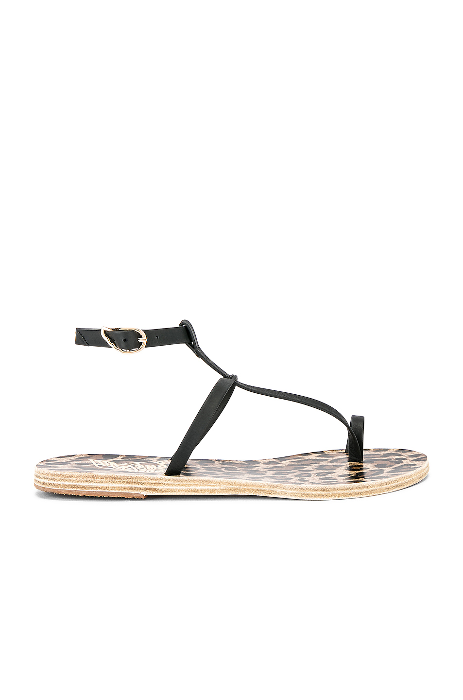 希腊制造. 橡胶鞋跟. 带扣束缚. 请注意,古希腊凉鞋只有整码