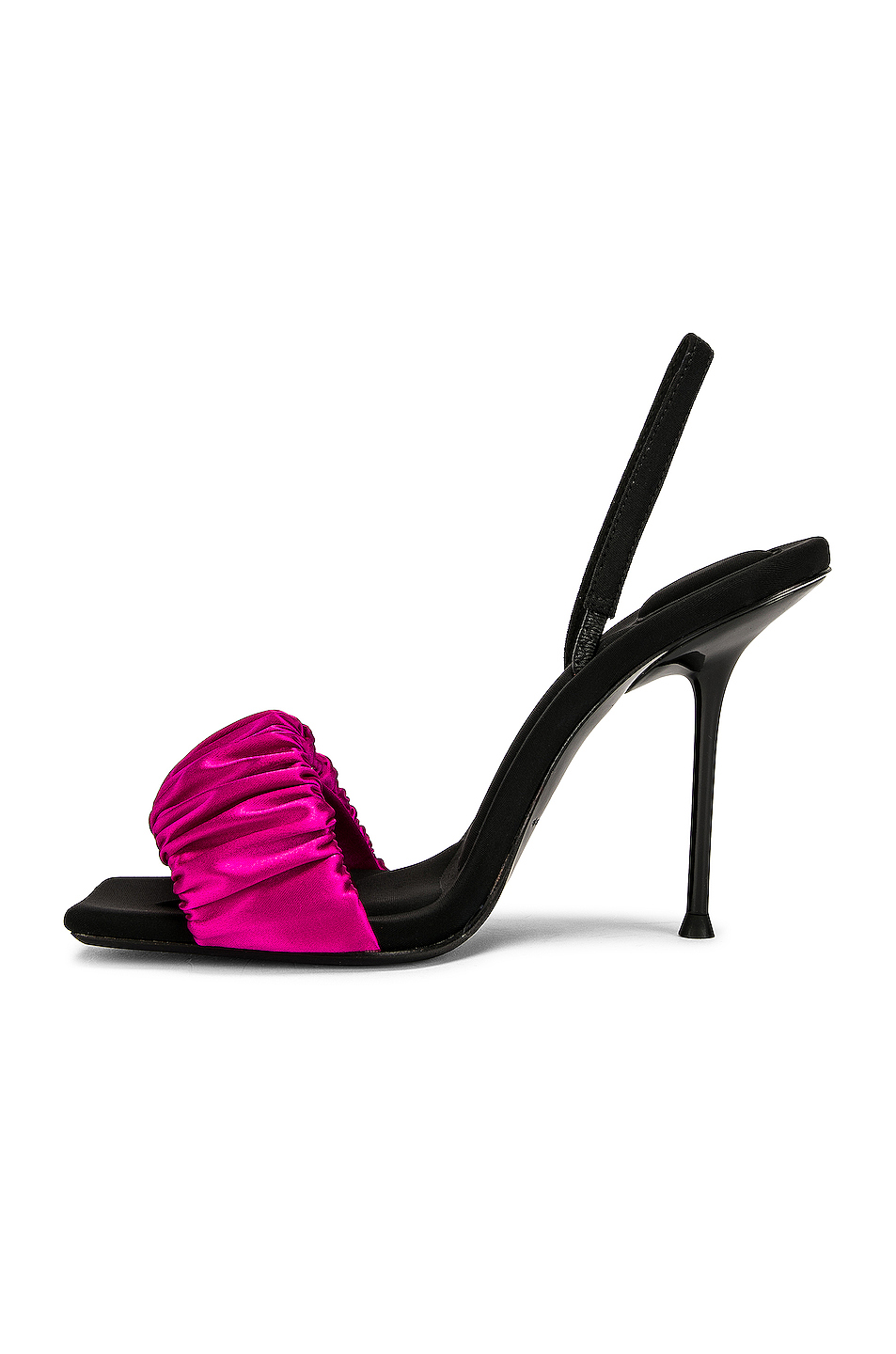 image 5 of alexander wang julie scrunchie slingback sandal in