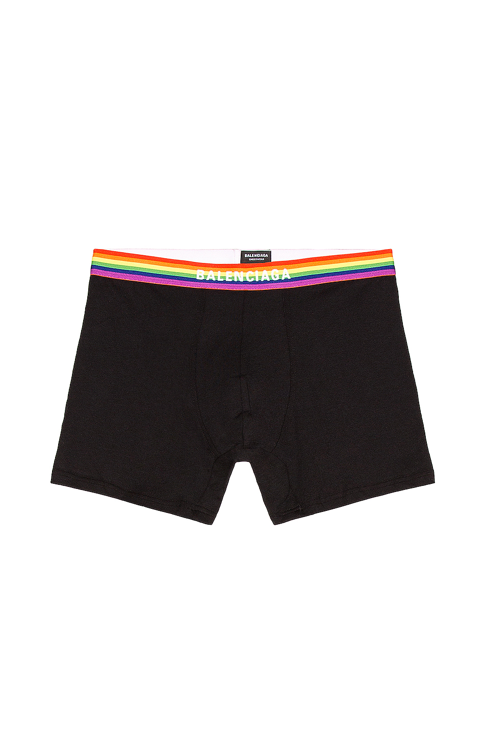 image 1 of balenciaga pride boxer brief in black