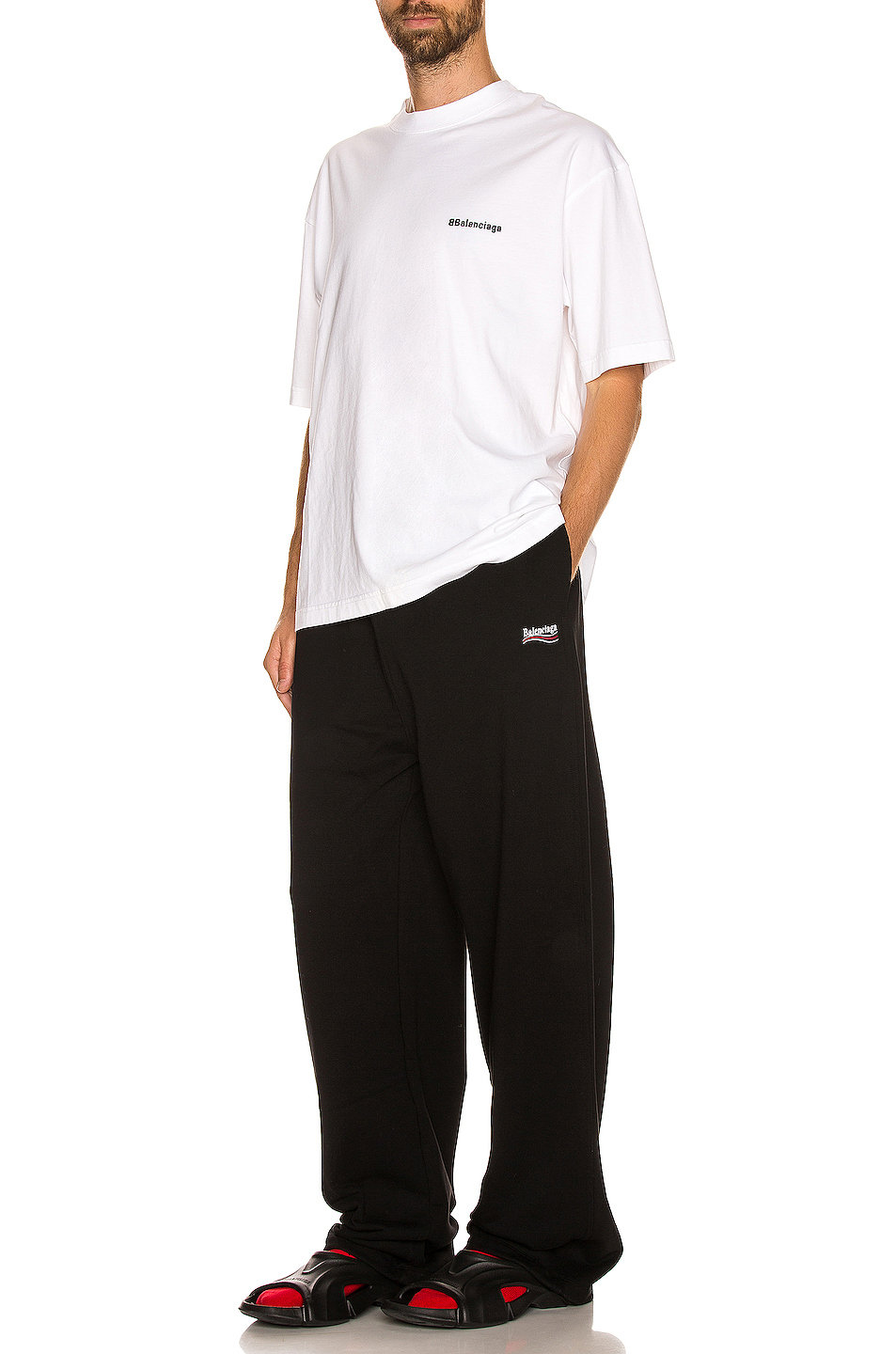 balenciaga 运动裤 – black | fwrd