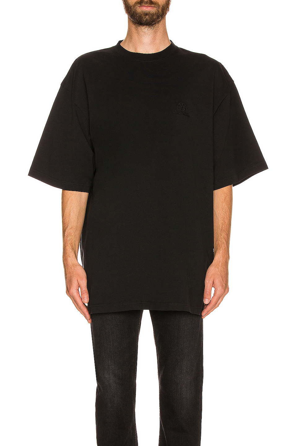 balenciaga t恤 – 黑色 | fwrd