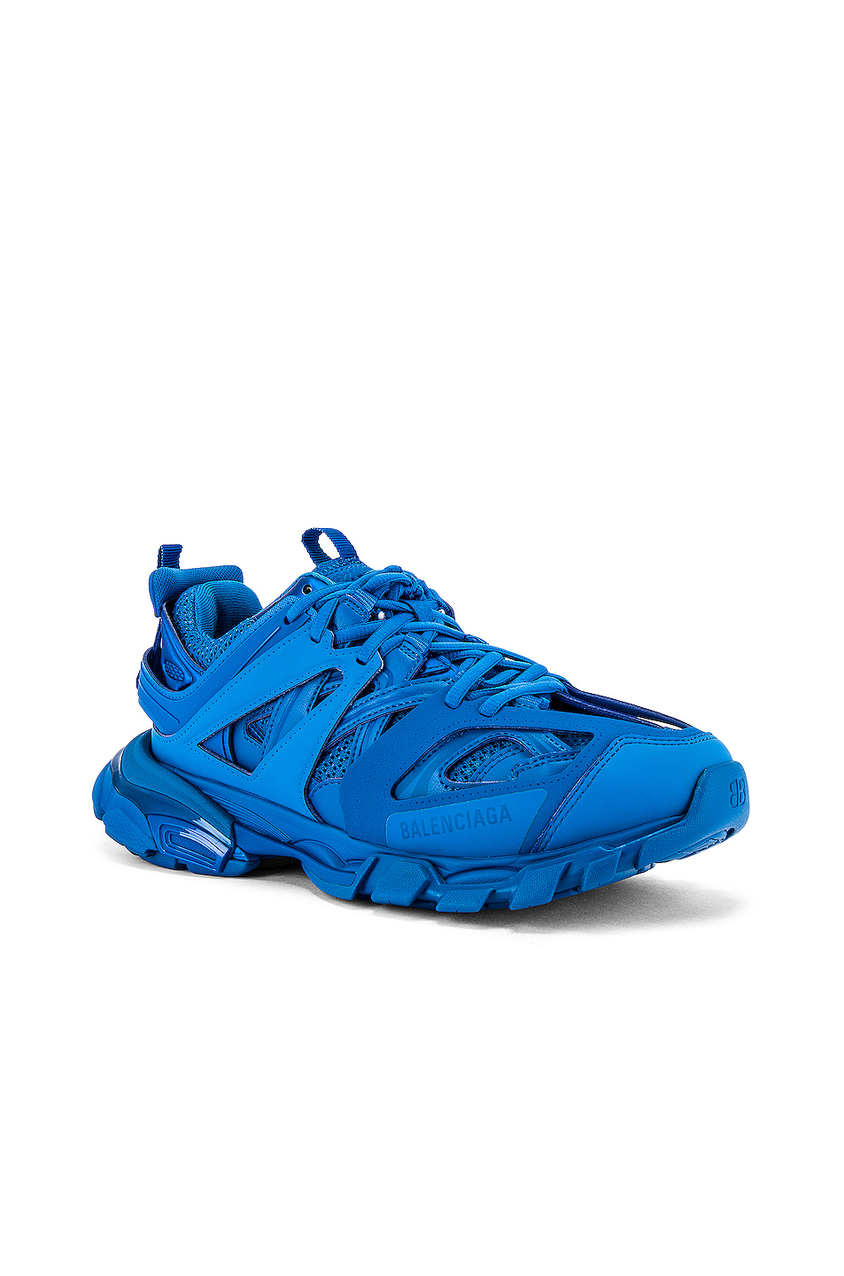 image 1 of balenciaga track sneaker in screen blue