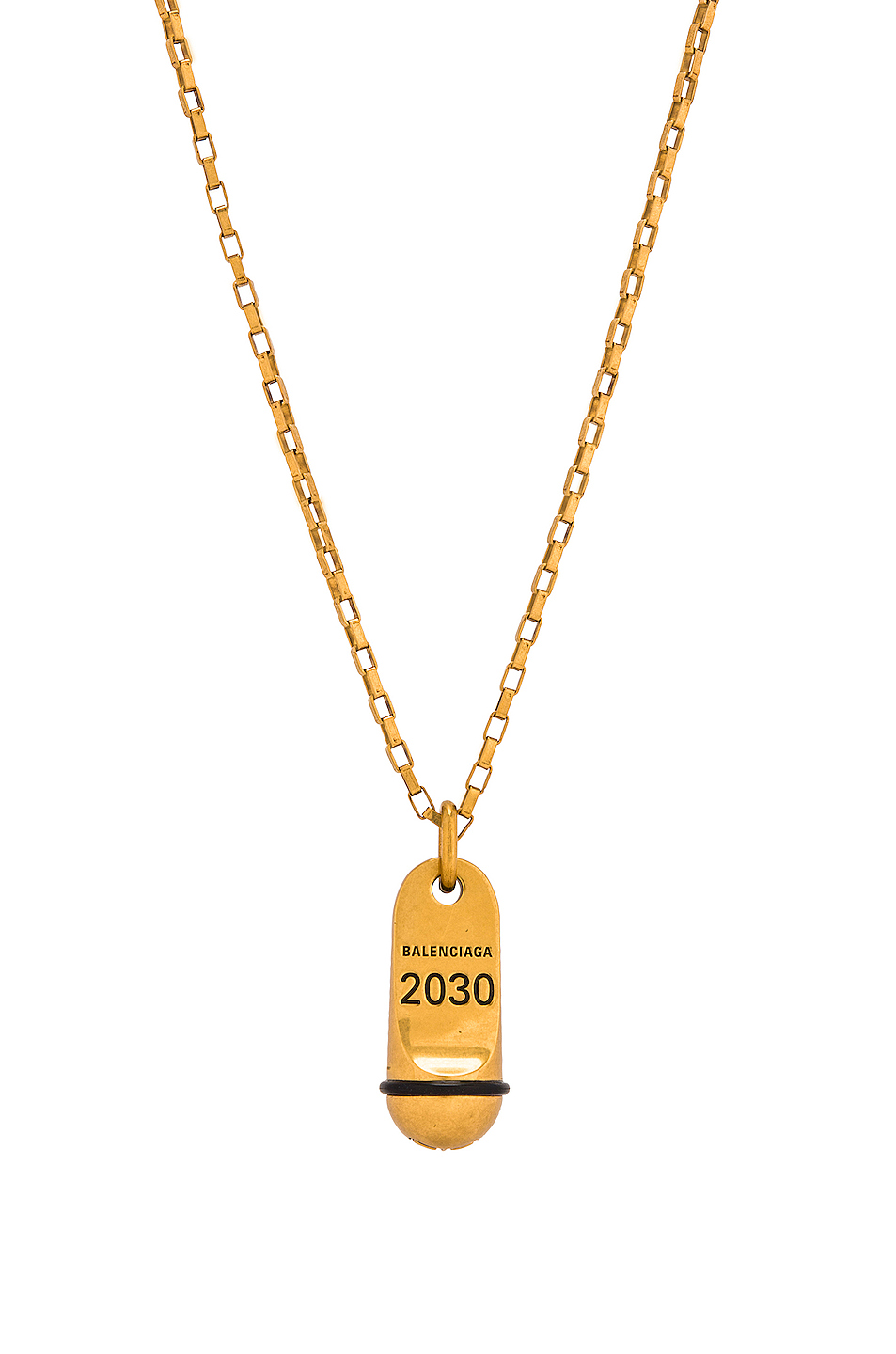 balenciaga 项链 – dark antique gold | fwrd