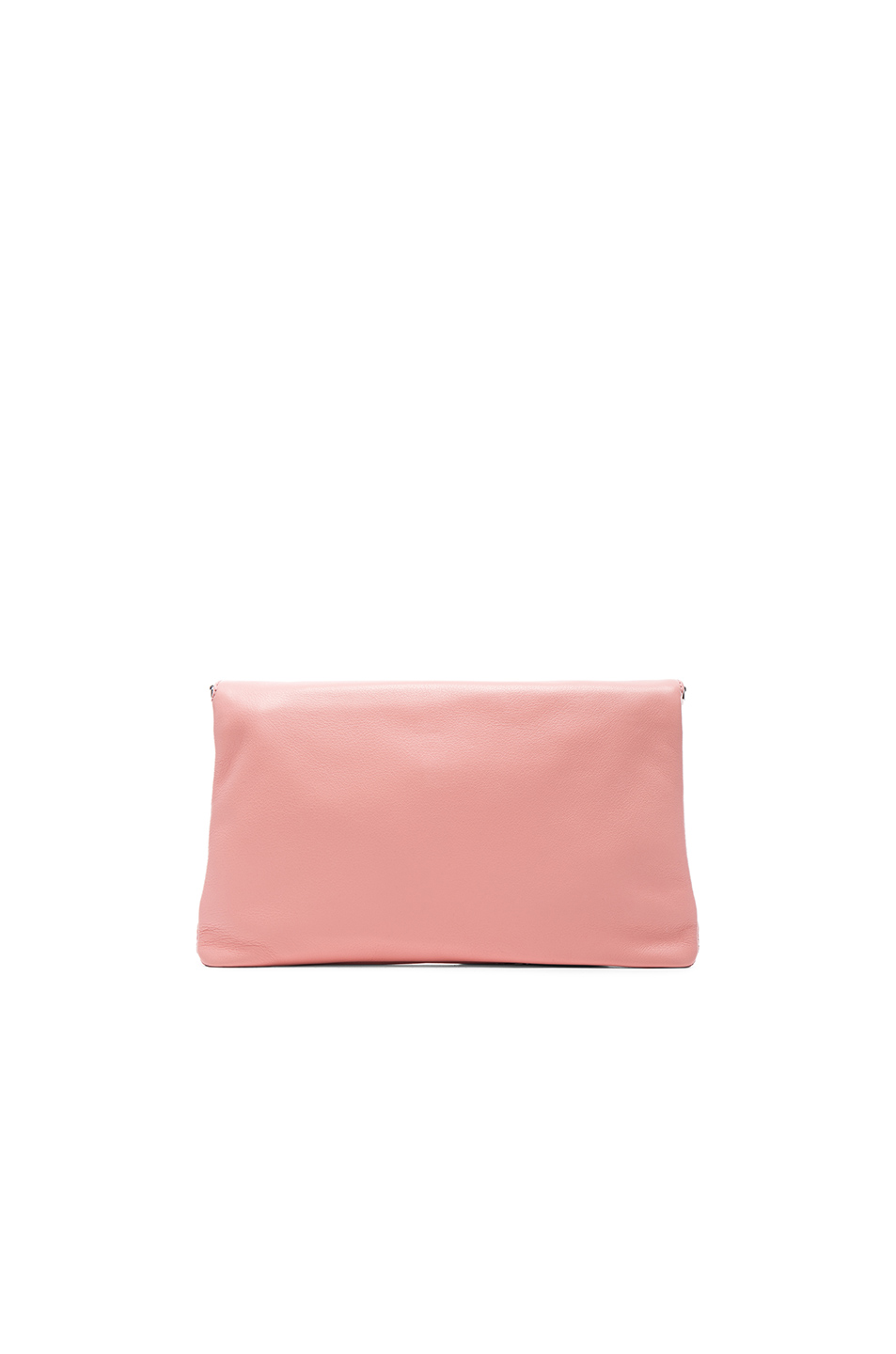 image 2 of balenciaga metal plate envelope in petal pink