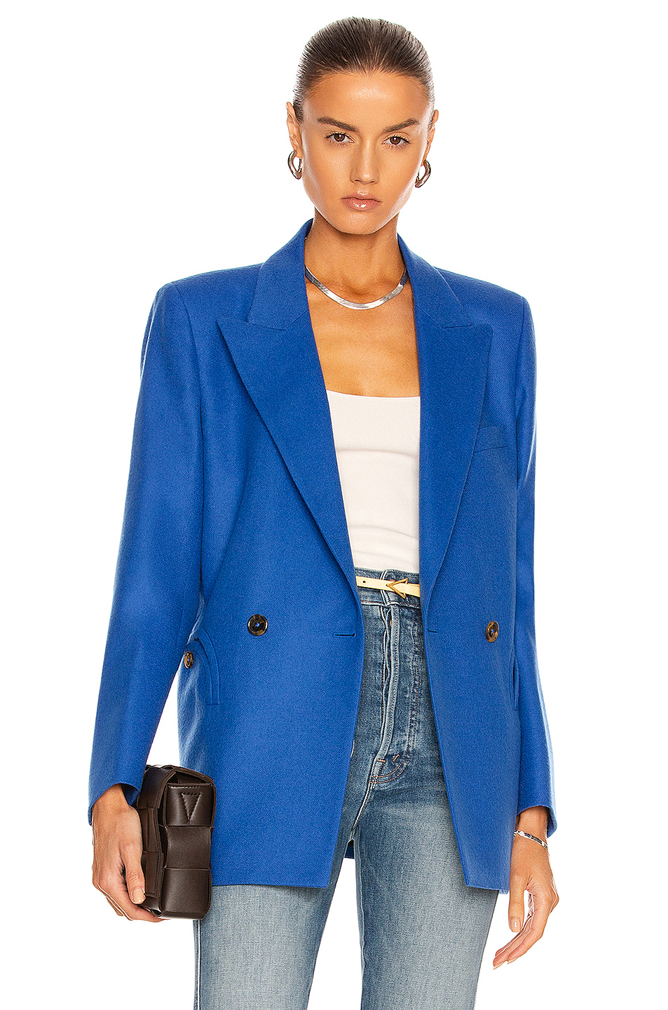 image 1 of blaze milano palmira everyday double breast blazer in