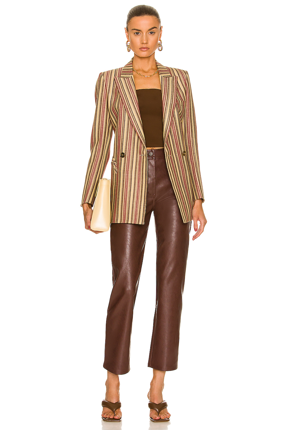 image 5 of blaze milano rainbow everyday blazer in multicolor