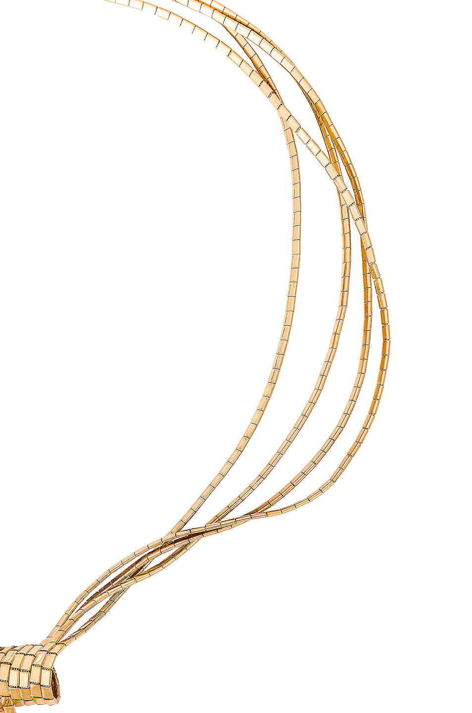 bottega veneta 项链 – argento oro giallo | fwrd