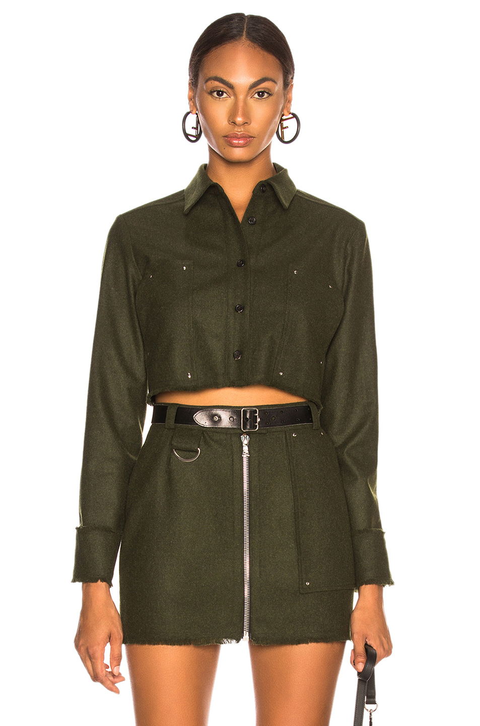 beau souci dust jacket – 军装 | fwrd