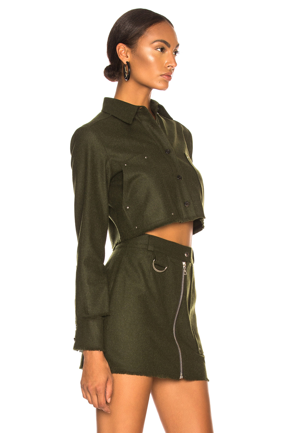 beau souci dust jacket – 军装 | fwrd