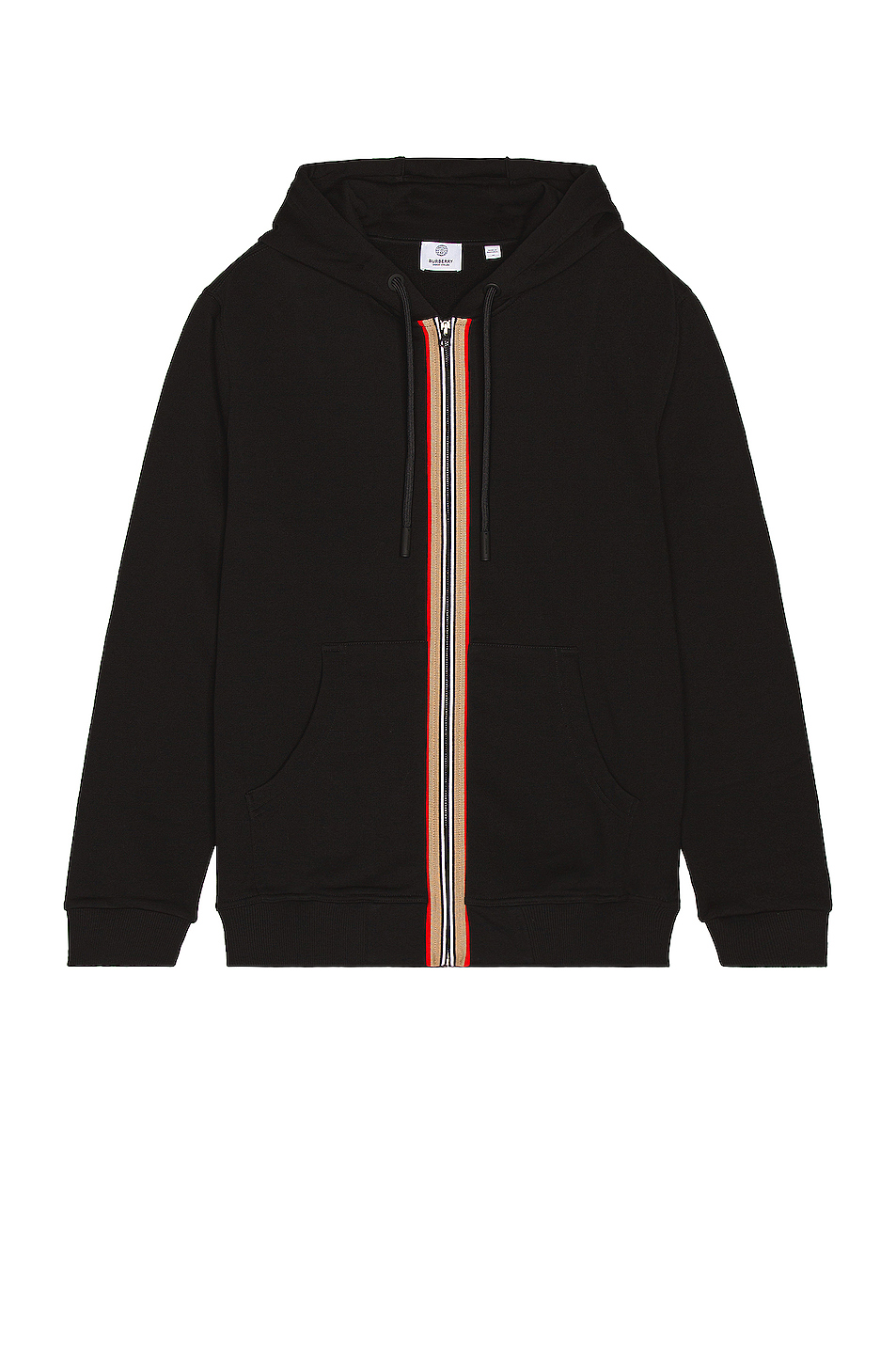 burberry lexington 连帽衫 – 黑色 | fwrd