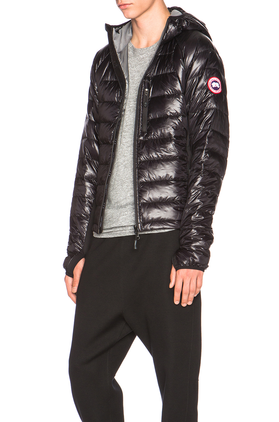 图象3 canada goose hybridge lite hoody – black