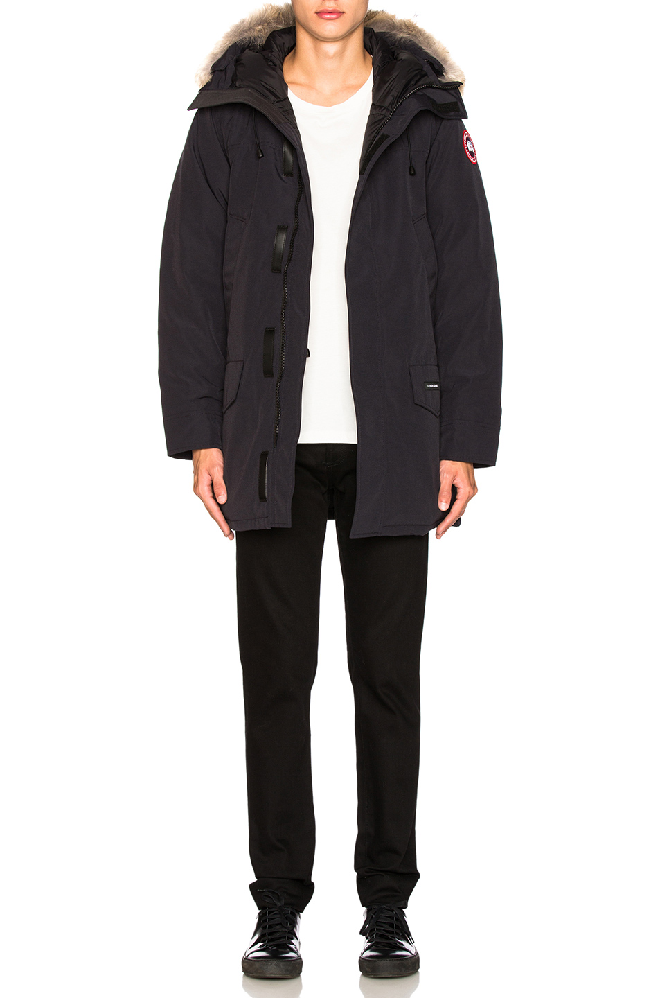 image 7 of canada goose langford parka in navy