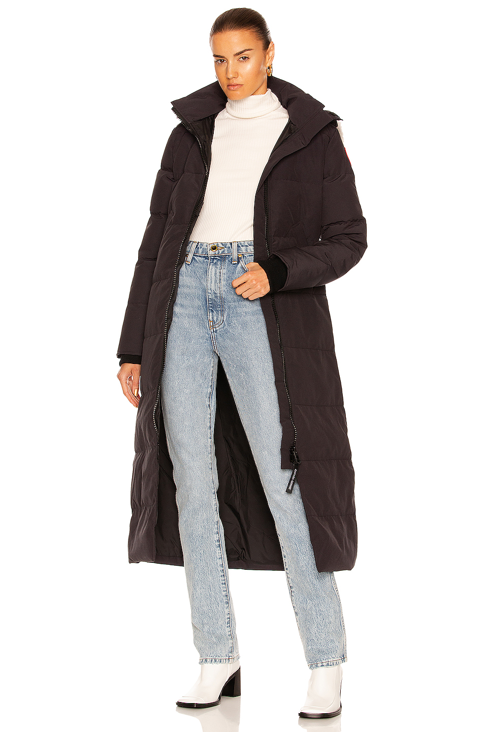 image 1 of canada goose mystique parka in navy