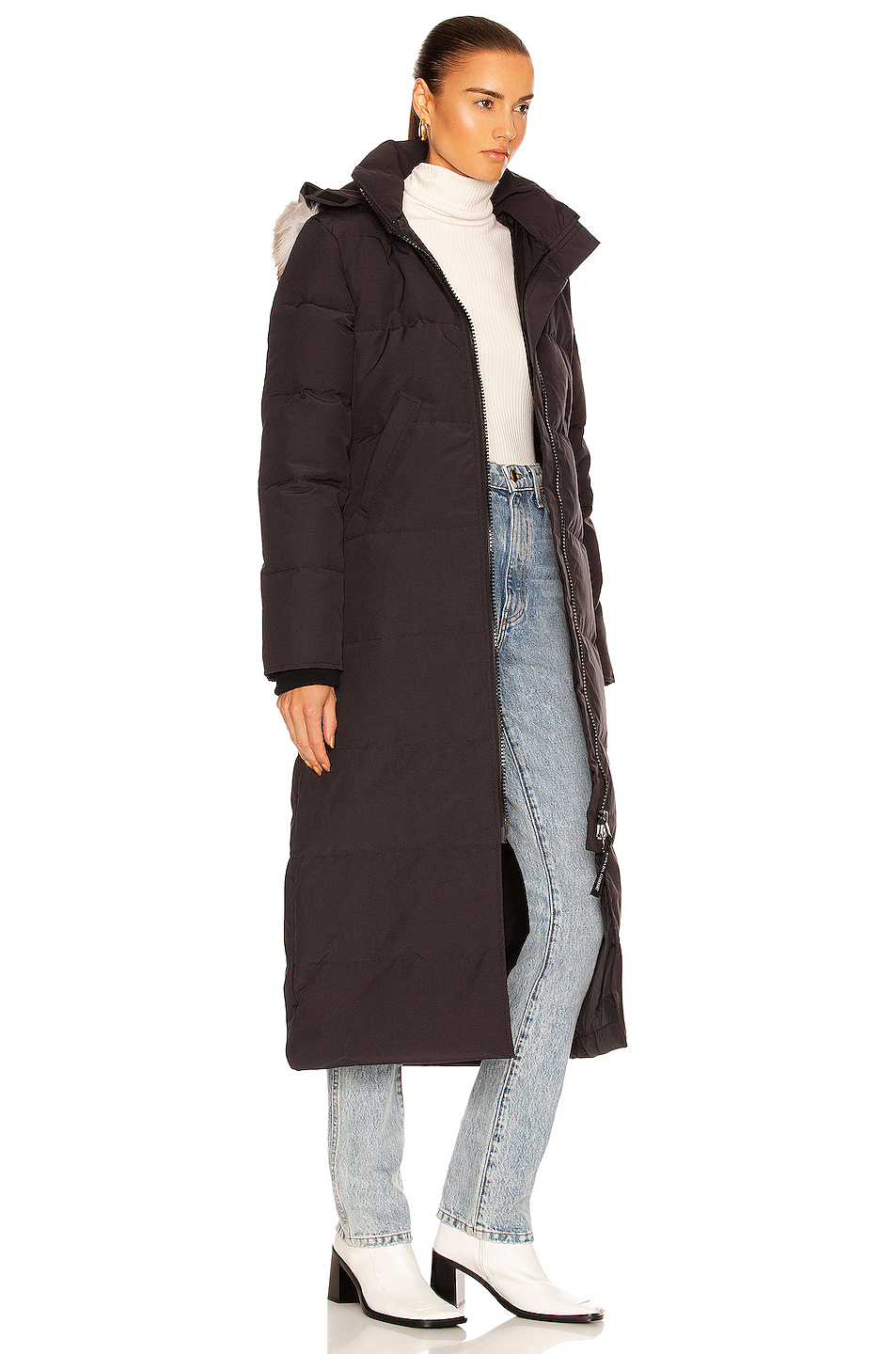 image 3 of canada goose mystique parka in navy