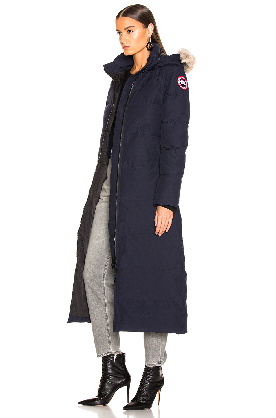 image 4 of canada goose mystique parka in admiral blue