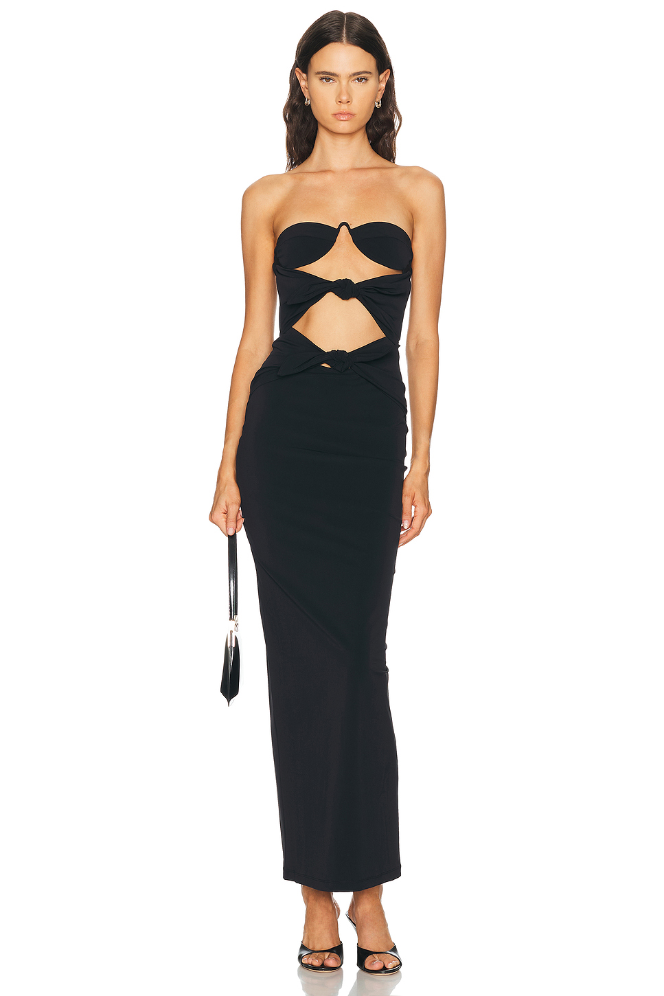 Porto Tie Lycra Gown