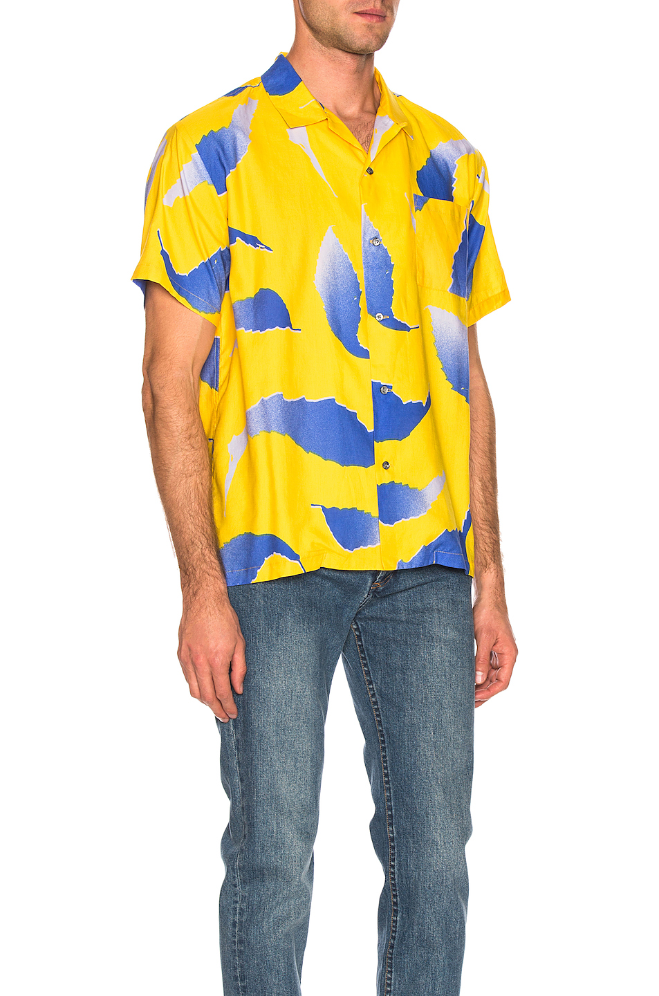 image 2 of double rainbouu hawaiian shirt in falling flying