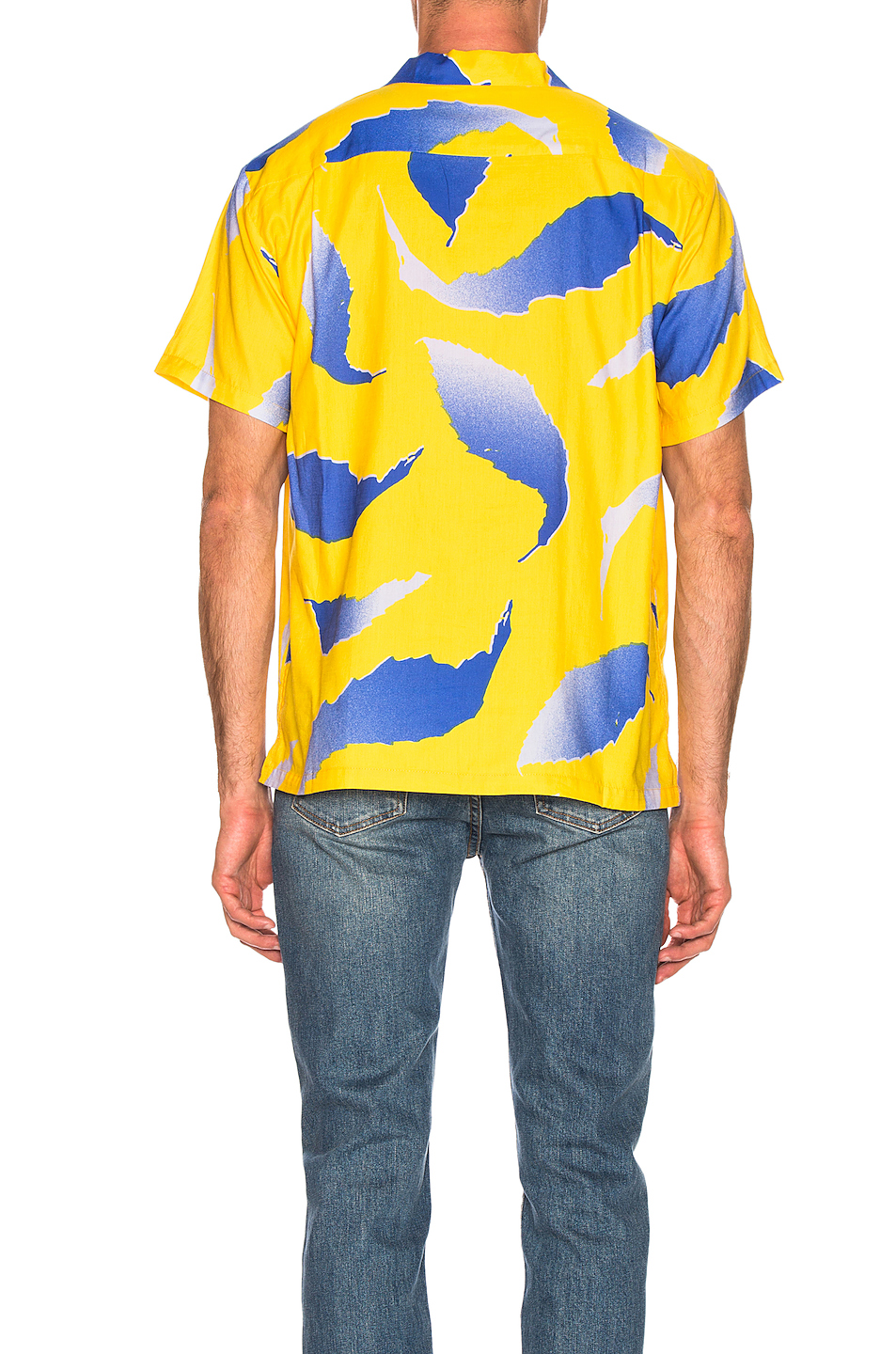 image 3 of double rainbouu hawaiian shirt in falling flying