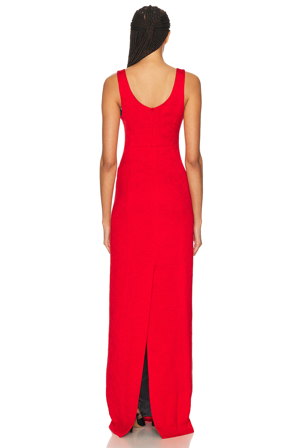 Viscose Cotton Lined Maxi Dress