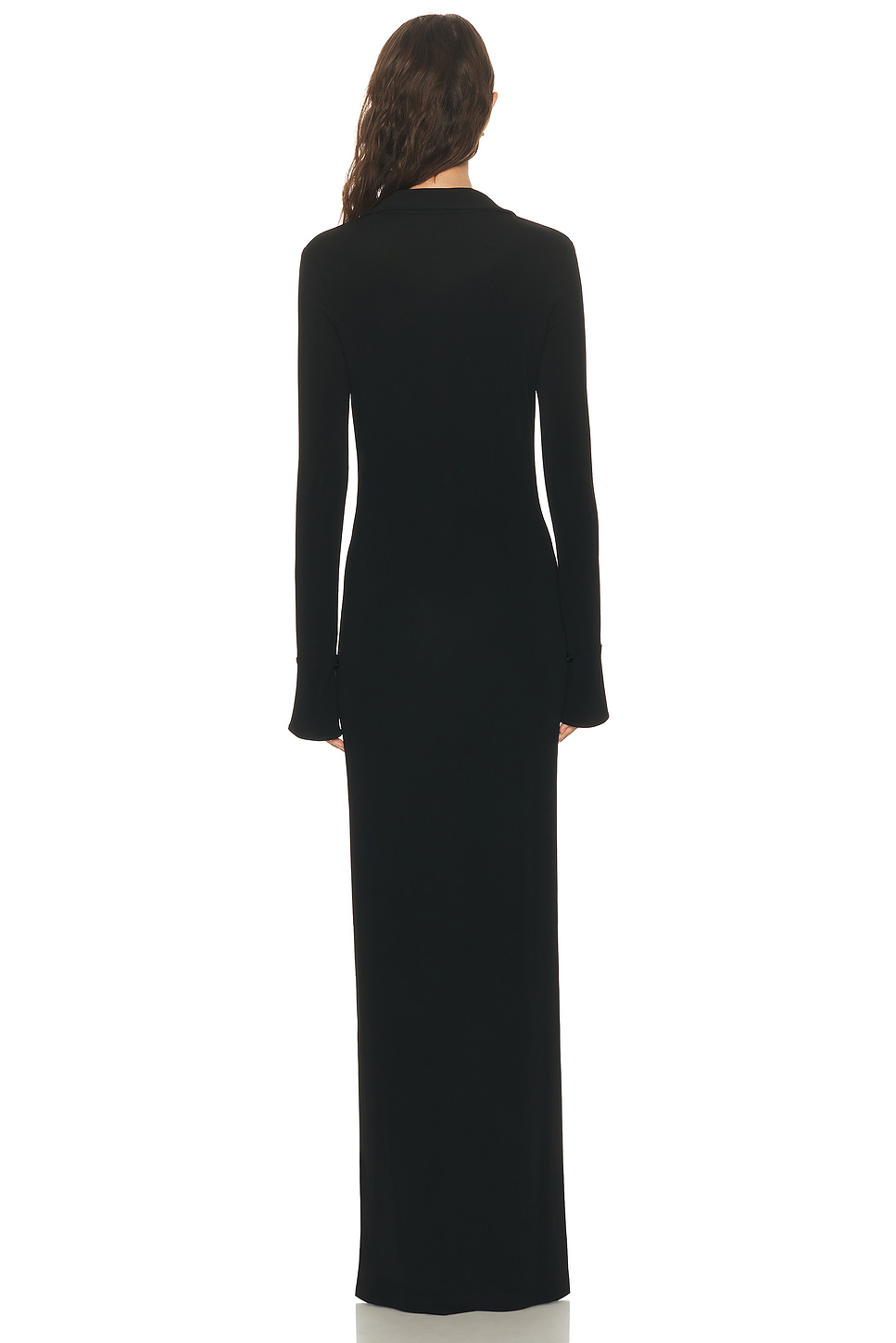 Georgia Double Lined Button Front Maxi Dress