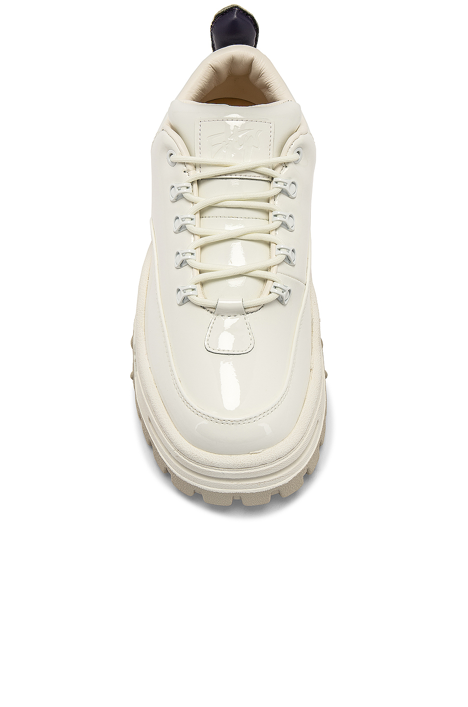 image 4 of eytys angel patent sneaker in white