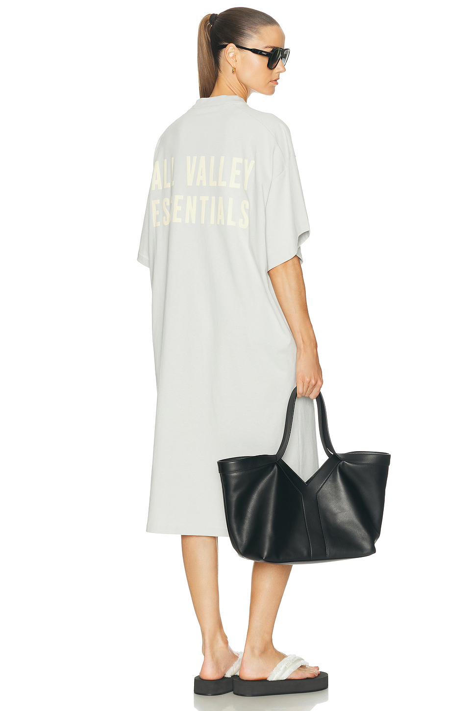 Long Cotton Jersey T-Shirt Dress