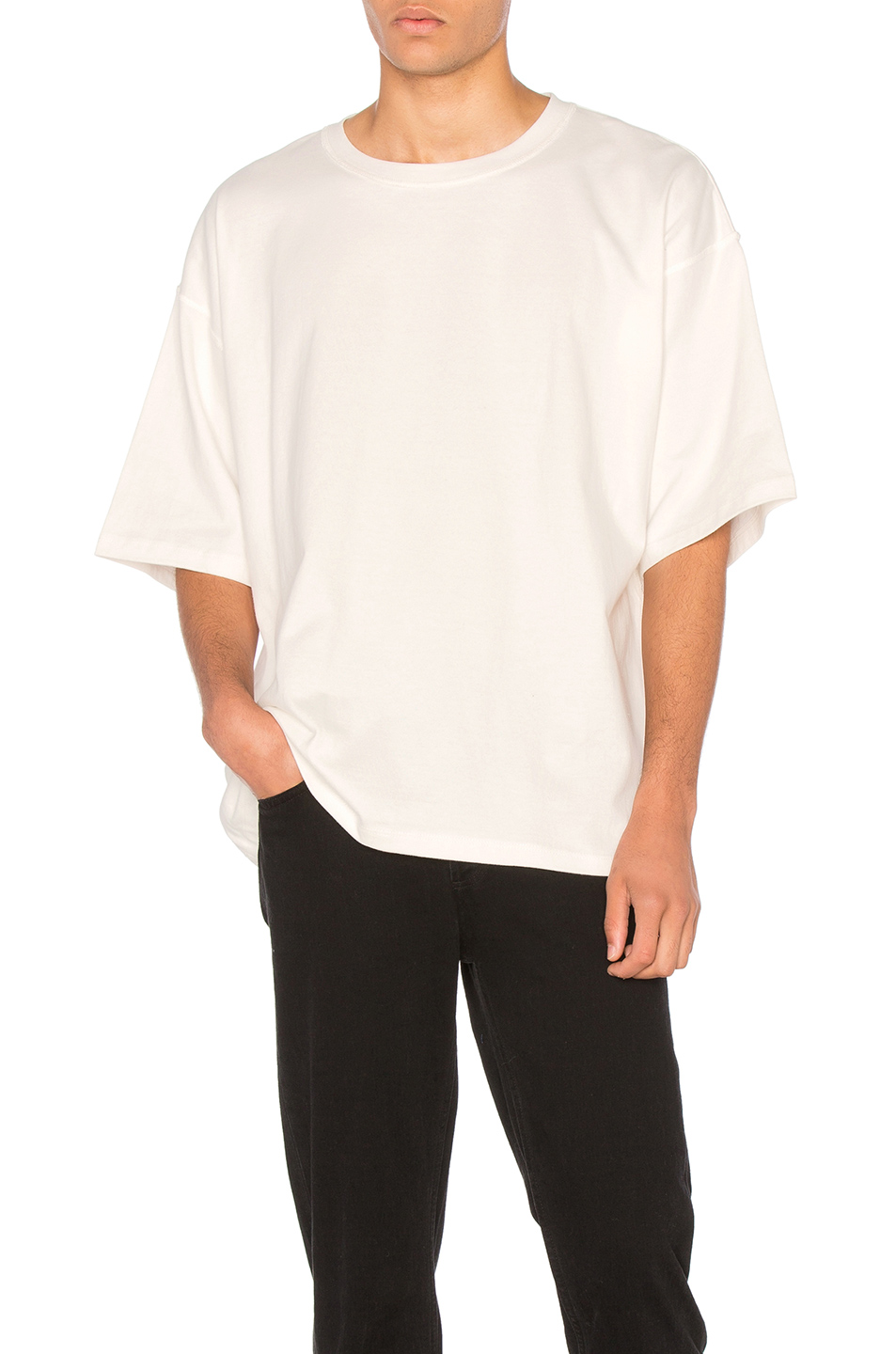 fear of god 圆领t恤 – vintage white | fwrd