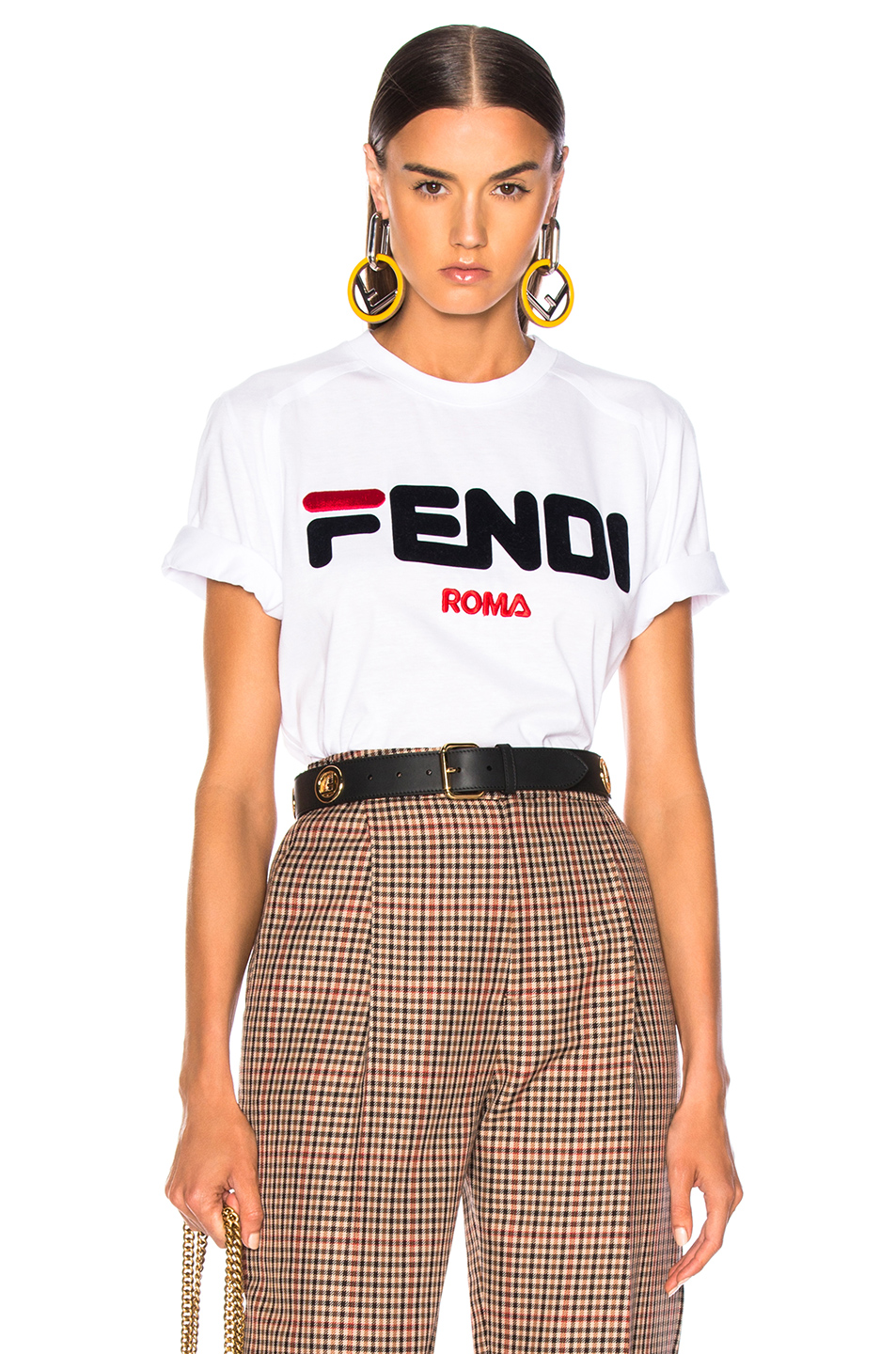 fendi mania logo tee