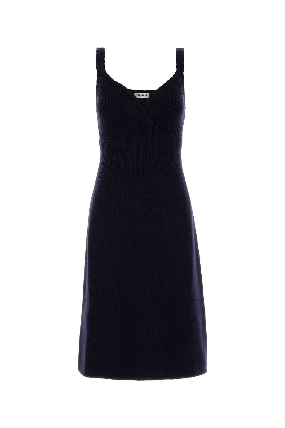 Virgin Wool Knit Dress