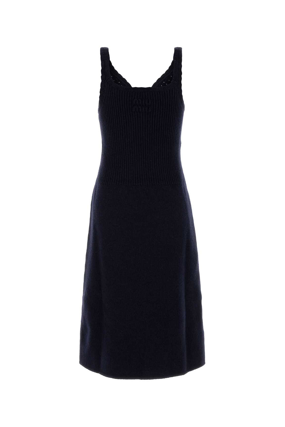 Virgin Wool Knit Dress