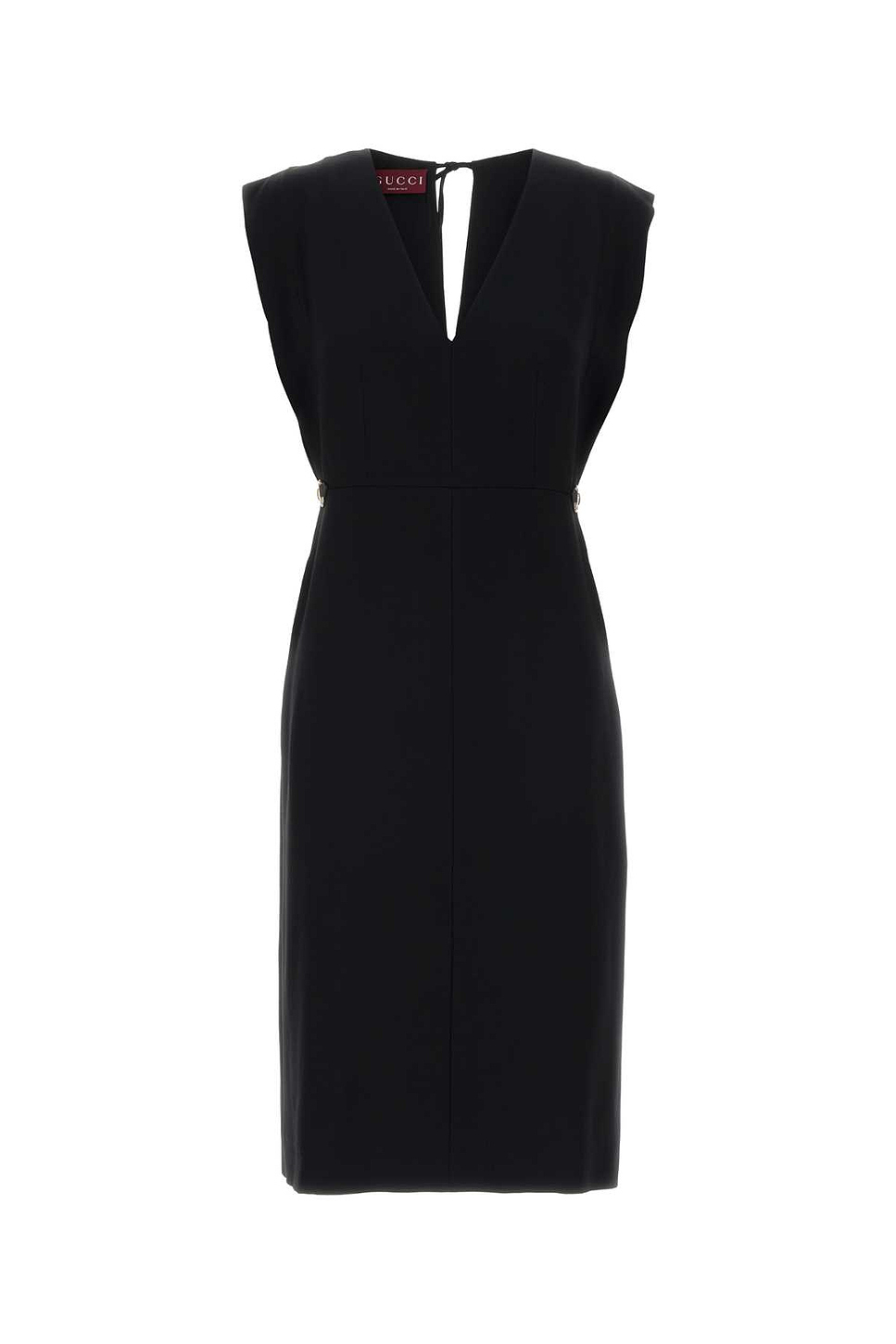 Acetate Viscose Crepe Dress