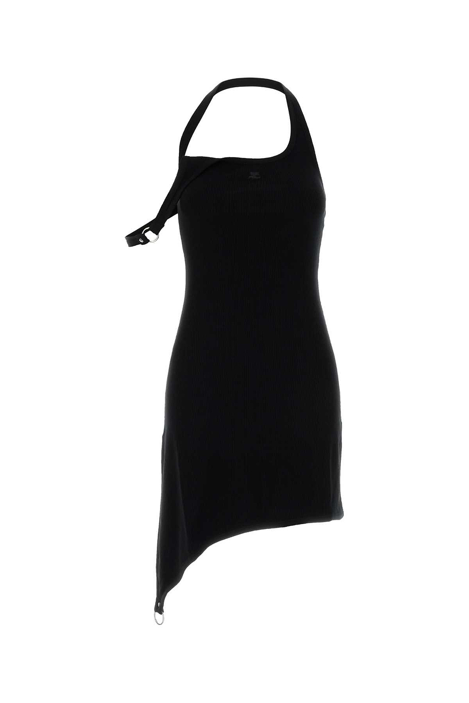 Courreges Halter Viscose Blend Dress