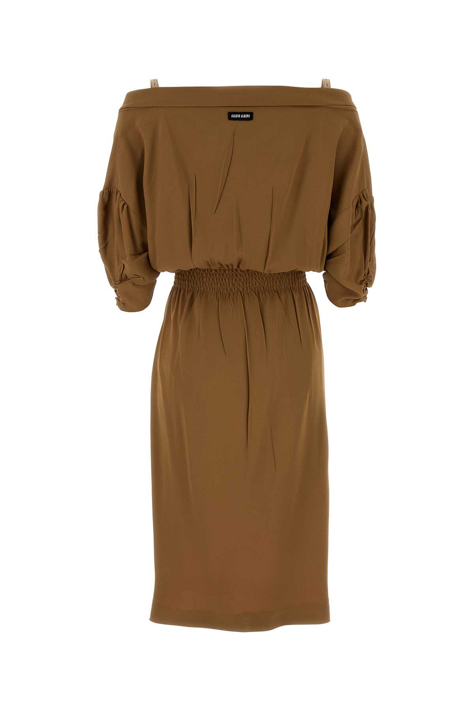 Acetate Viscose Crepe Dress